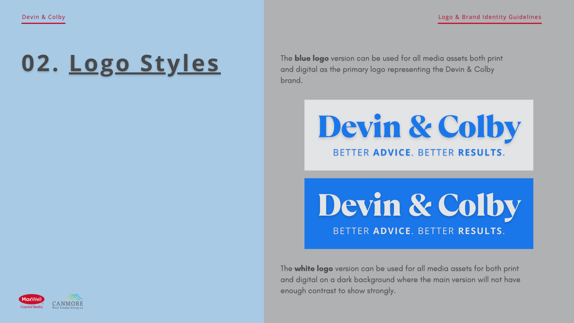 Logo wordmark with grid